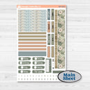 Neutral Botanical | Erin Condren Weekly Dashboard Planner Kit Stickers | Sage | KIT-527-G