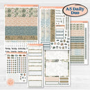Neutral Botanical | A5 Daily Duo Planner Kit Stickers | Sage | KIT-527-J
