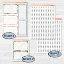 Neutral Botanical | 7x9 Plum Daily Planner Kit Stickers | Sage | KIT-527-L