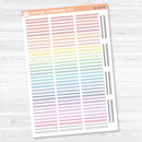 Squiggle Divider Planner Stickers | Deco Planner Labels | D-379