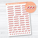 Chili pepper spicy book tracker planner stickers for reading journals and book logs