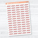 Spice Rating Reading Journal Planner Stickers | Spicy Book Tracker | B-838–B-842-CM