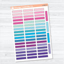 Skinny Stitched Planner Labels | Functional Planner Stickers | L-540