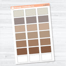 Half Box Stitched Planner Labels | Functional Planner Stickers | L-543