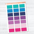 Half Box Stitched Planner Labels | Functional Planner Stickers | L-543