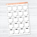 Doodled Sticky Note Planner Labels | Functional Planner Stickers | L-544