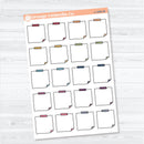 Doodled Sticky Note Planner Labels | Functional Planner Stickers | L-544