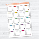 Doodled Sticky Note Planner Labels | Functional Planner Stickers | L-544