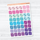 PTO Corner Flag Planner Stickers | Mini Corner Planner Stickers | B-559