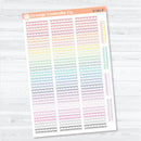 Squiggle Border Divider Planner Stickers | Decorative Planner Stickers | D-381