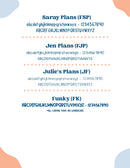 Custom Script Planner Stickers | Color Scripts on Clear Matte | 1 Word/Phrase per Sheet | customscript-color-cm