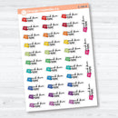 Work From Home Planner Stickers | F18 Event Labels | E-349