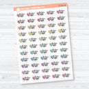 Doctor Appointment Clear Matte Planner Stickers | F18 Event Labels | E-351-CM