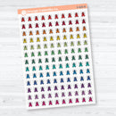 Praying Hands Inductive Method Clear Matte Faith Icons Planner Stickers | F-020-CM