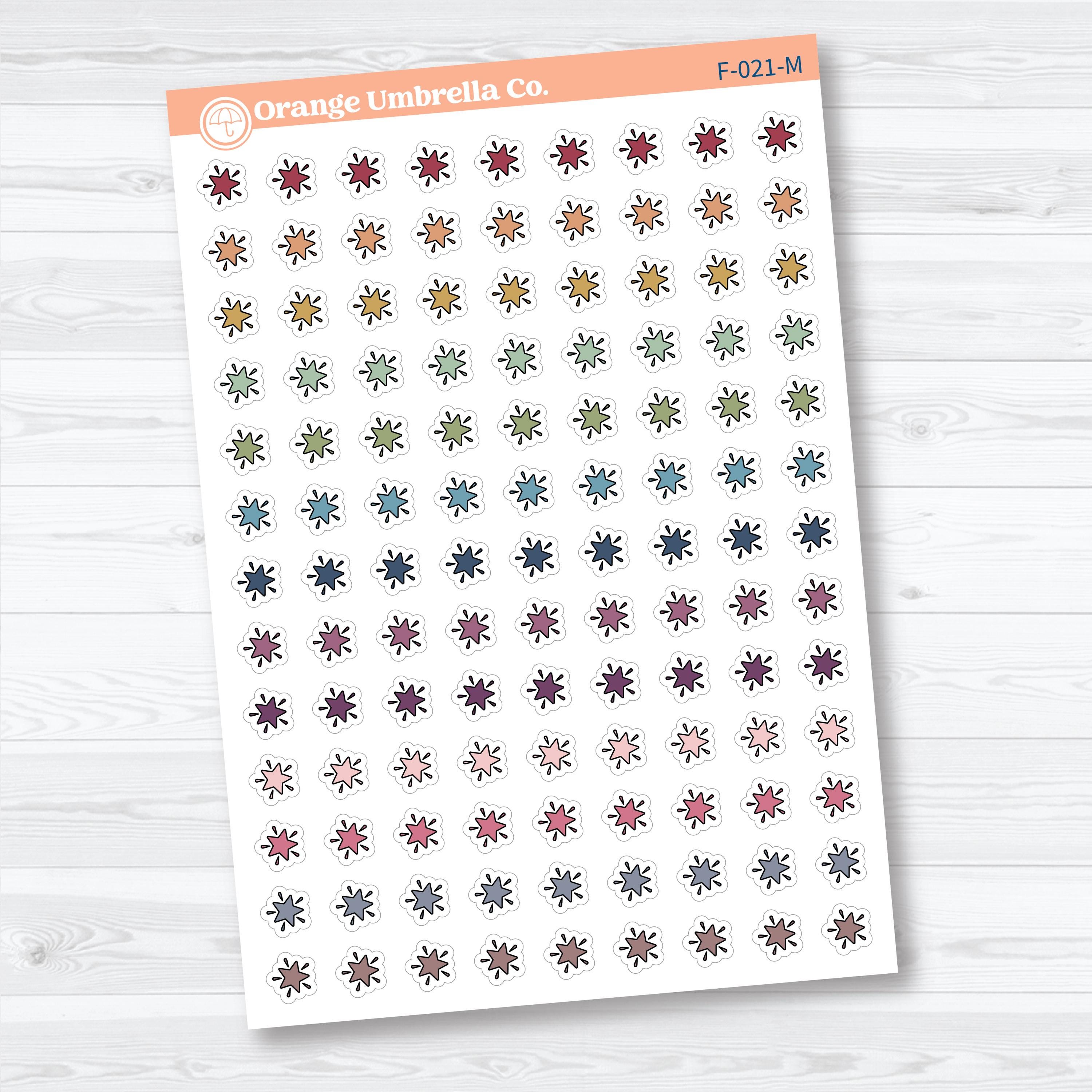 Star Inductive Bible Study Faith Icons | Planner Stickers | F-021