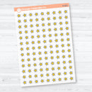 Star Inductive Bible Study Clear Matte Faith Icons Planner Stickers | F-021-CM