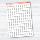 Cross Inductive Bible Study Jesus Faith Icons | Planner Stickers | F-023