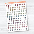 Cross Inductive Bible Study Jesus Faith Icons | Planner Stickers | F-023