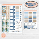 Seaside Floral | Hobonichi Weeks Weekly Planner Kit Stickers | On The Cape | KIT-529-F