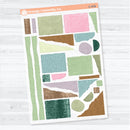 Woodlands Clear Matte Planner and Scrapbooking Kit | Planner Stickers | D-013 & C-478-CM