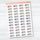 Reading Time Planner Stickers | F18 Event Labels | E-347