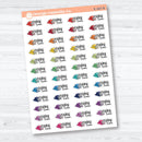 Reading Time Planner Stickers | F18 Event Labels | E-347