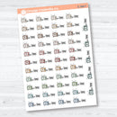 TV Time Planner Stickers | F18 Event Labels | E-348