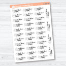 Work From Home Planner Stickers | F18 Event Labels | E-349