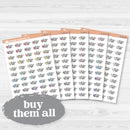 Doctor Appointment Planner Stickers | F18 Event Labels | E-351