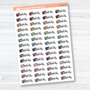 Pay Bills Planner Stickers | F18 Event Labels | E-353