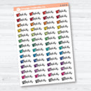 Pay Bills Planner Stickers | F18 Event Labels | E-353