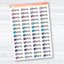 Pay Bills Planner Stickers | F18 Event Labels | E-353