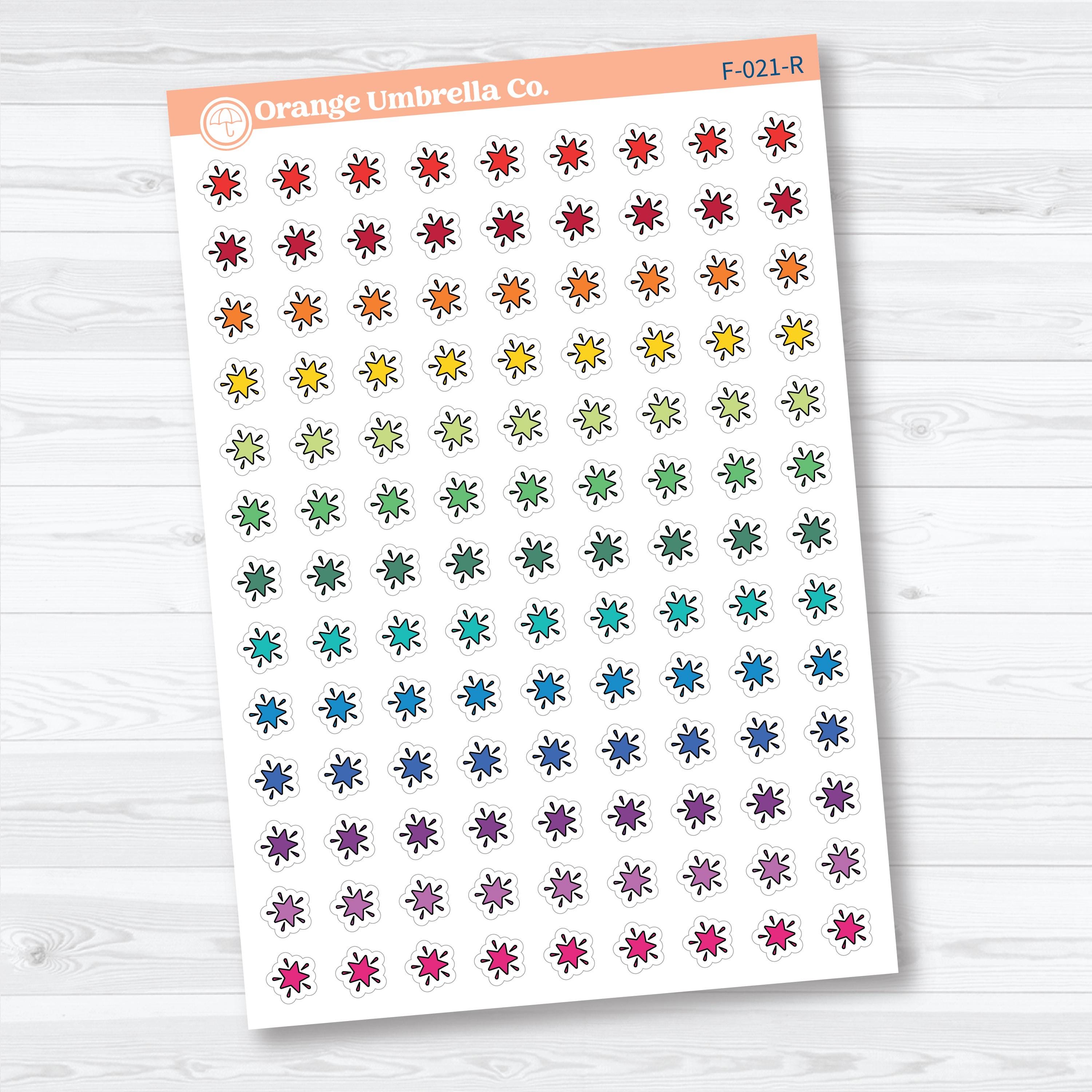 Star Inductive Bible Study Faith Icons | Planner Stickers | F-021