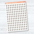 Cross Inductive Bible Study Jesus Faith Icons | Planner Stickers | F-023
