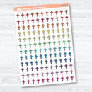 Cross Inductive Bible Study Jesus Faith Icons | Planner Stickers | F-023