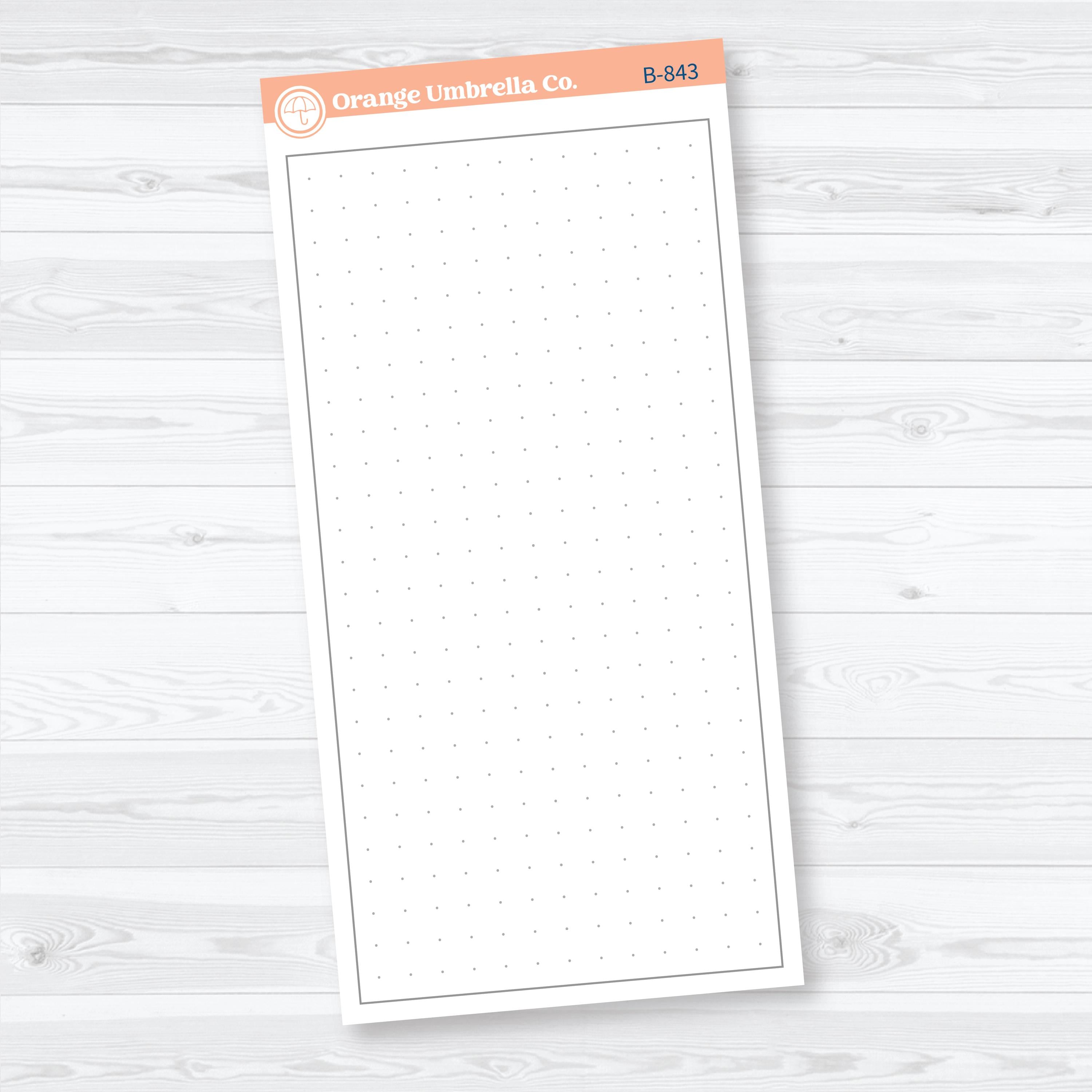 Small Scout Box Filler Stickers | Laurel Denise Functional Planner Stickers | B-843-845