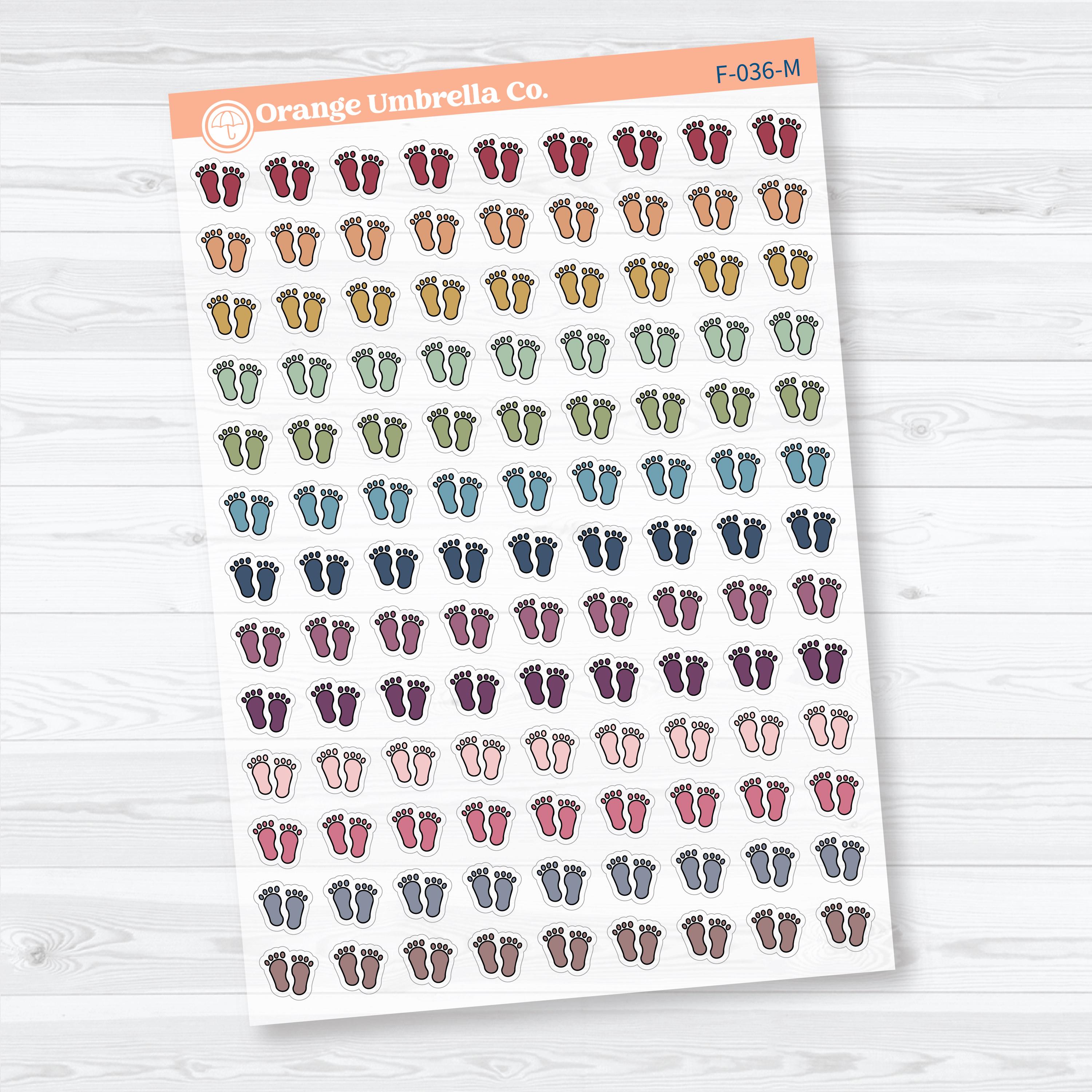 Inductive Bible Study Obedience / Walk with God Clear Matte | Faith-Based Planner & Bible Journaling Stickers | F-036-CM
