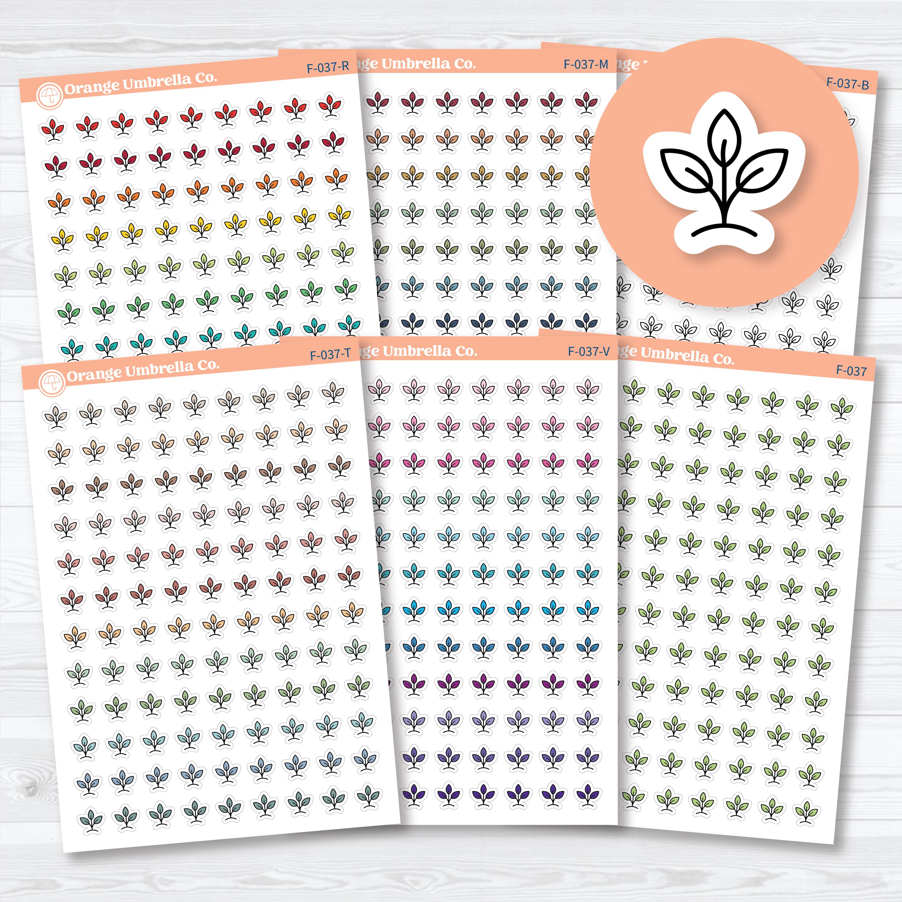Inductive Bible Study Icons Growth & Transformation | Faith-Based Planner and Bible Journaling Stickers | F-037