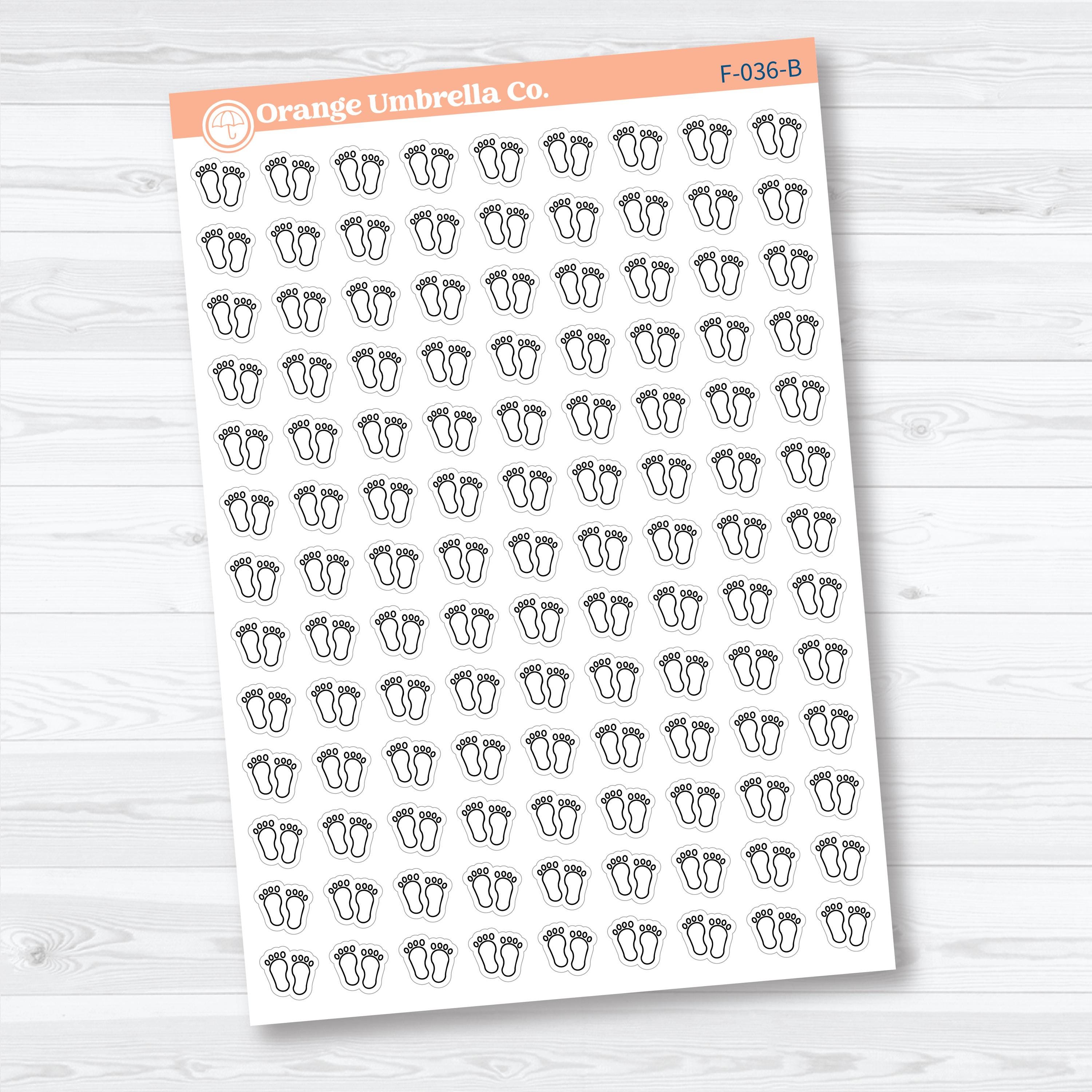 Inductive Bible Study Obedience / Walk with God | Faith-Based Planner & Bible Journaling Stickers | F-036
