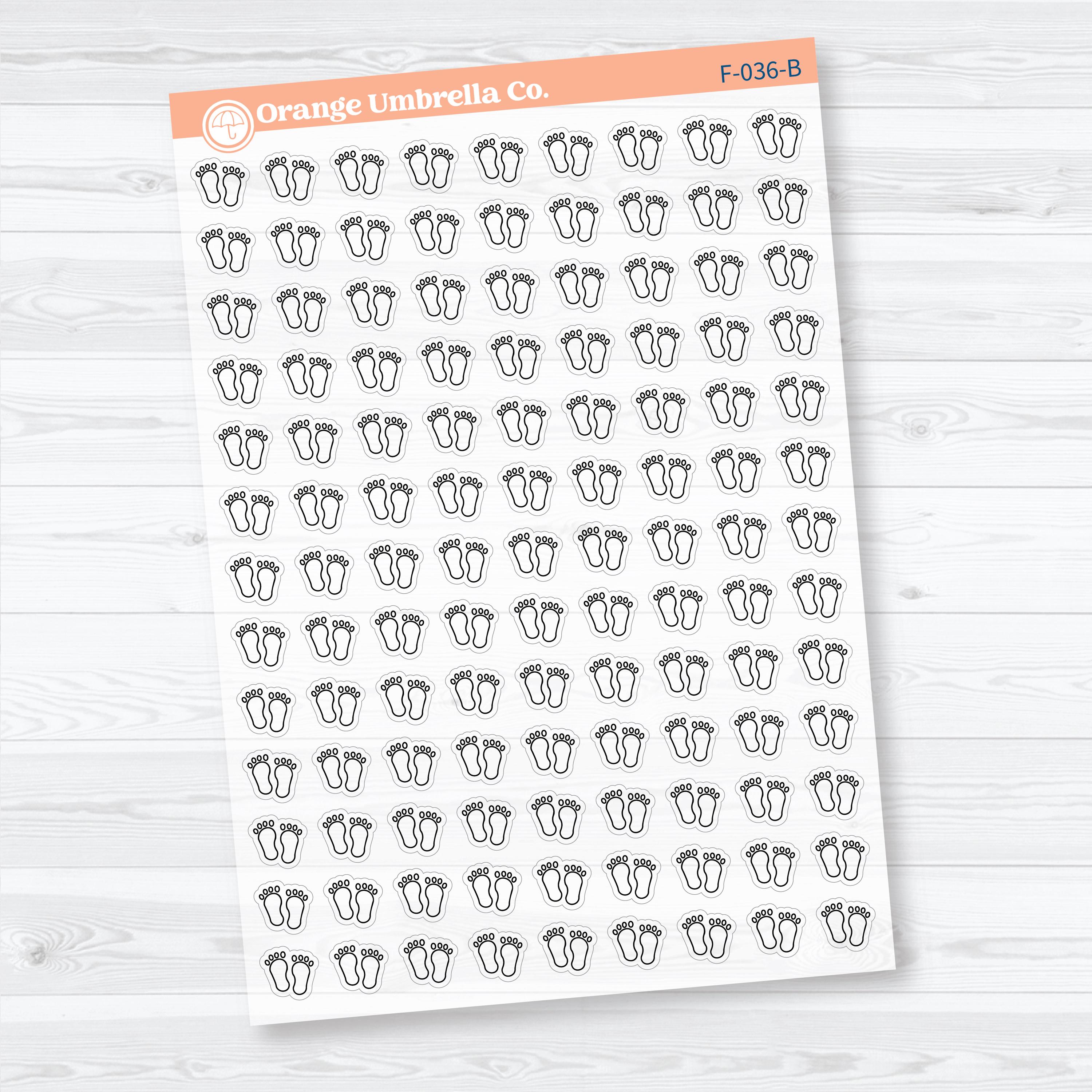 Inductive Bible Study Obedience / Walk with God Clear Matte | Faith-Based Planner & Bible Journaling Stickers | F-036-CM