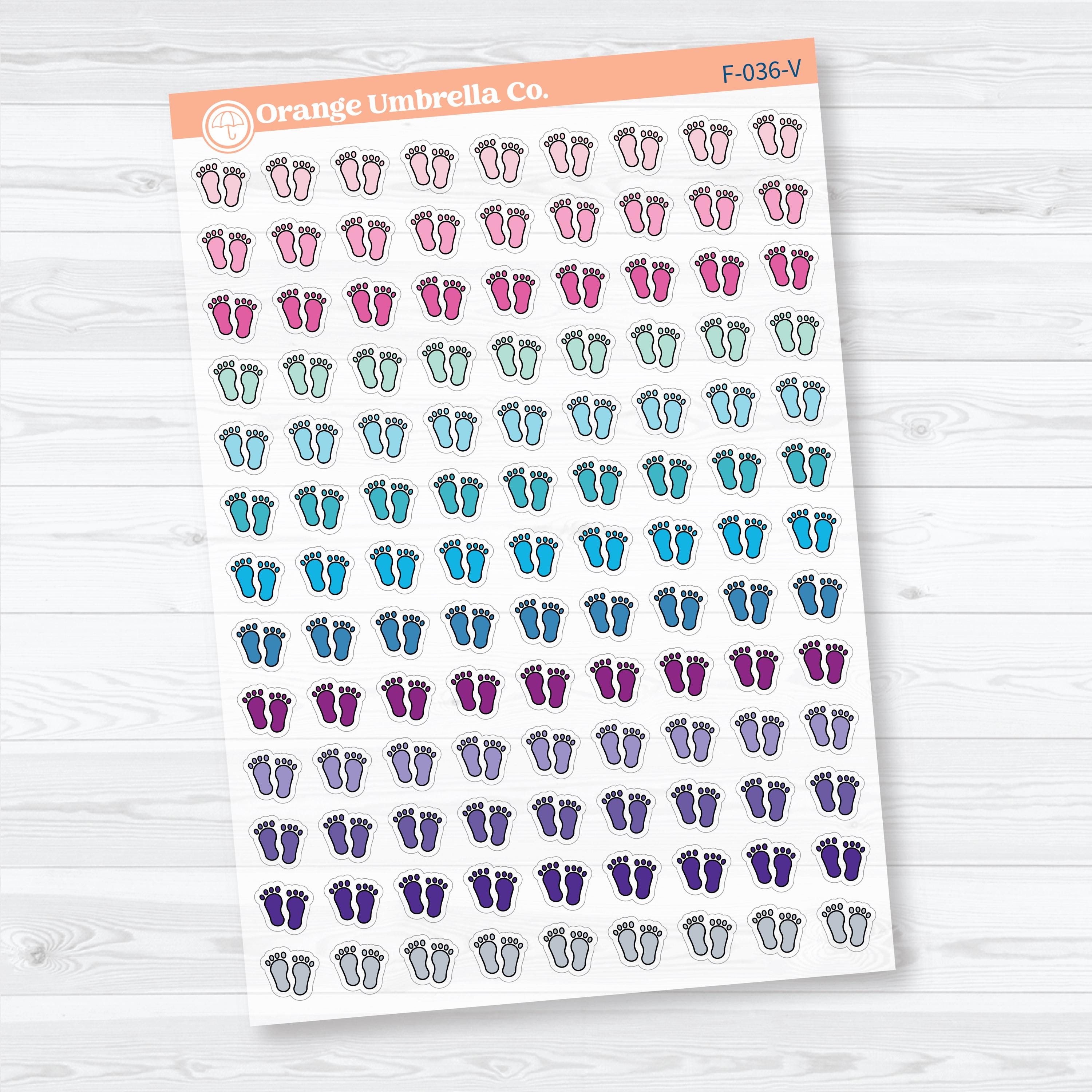 Inductive Bible Study Obedience / Walk with God Clear Matte | Faith-Based Planner & Bible Journaling Stickers | F-036-CM