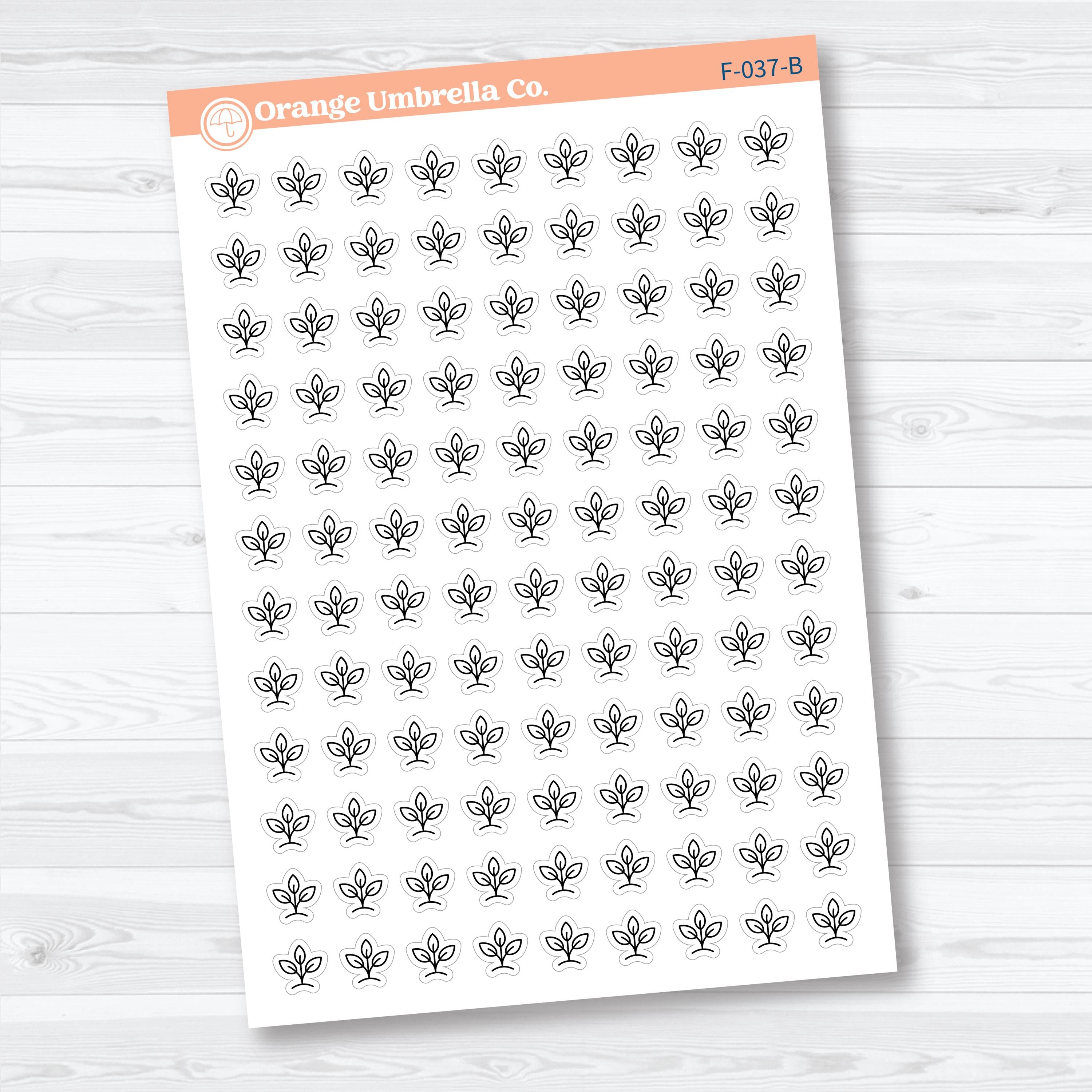 Inductive Bible Study Icons Growth & Transformation | Faith-Based Planner and Bible Journaling Stickers | F-037