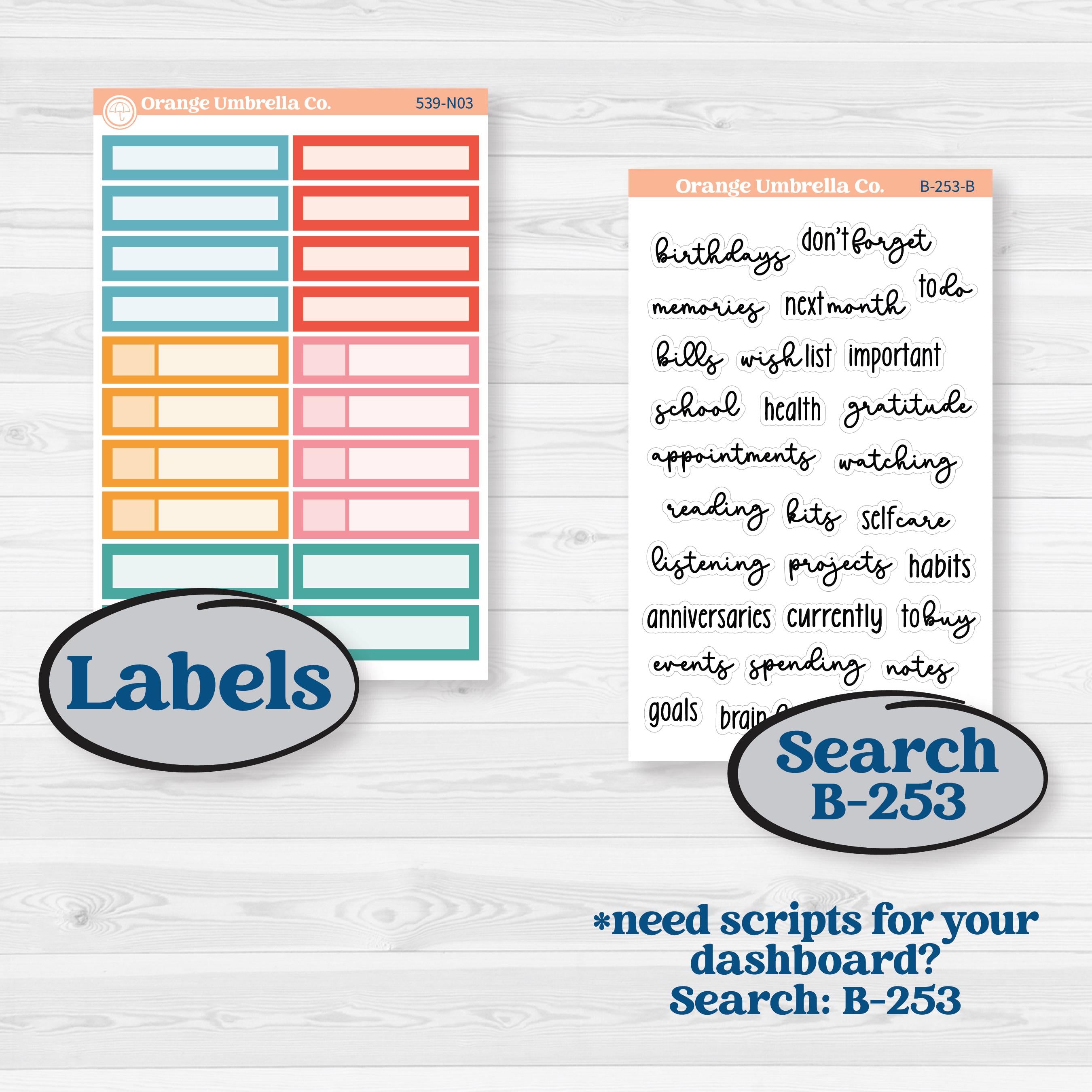 Back To School Kit | 7x9 Erin Condren Life Planner Monthly & Dashboard Sticker Kit | Level Up | KIT-539-N