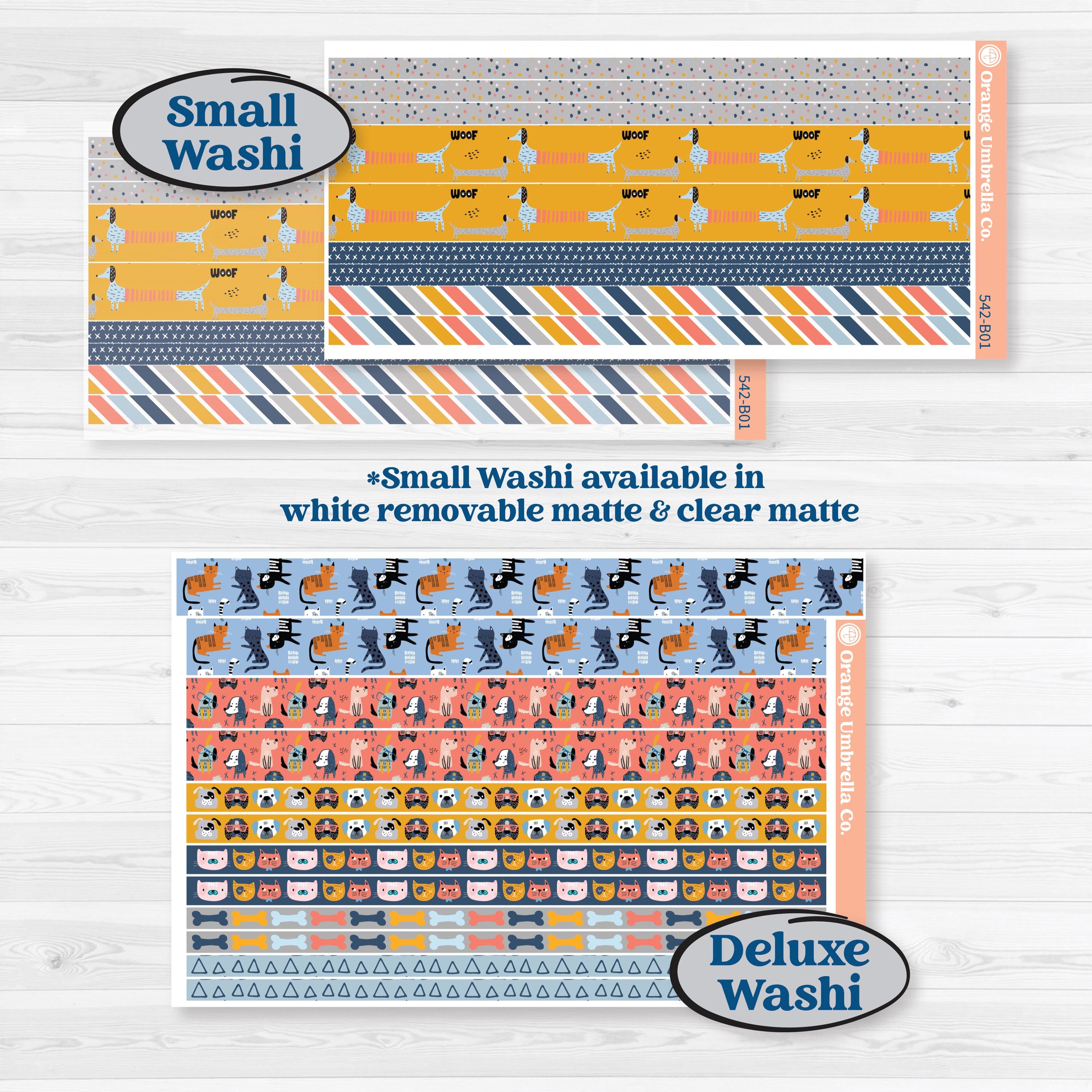 Pet Lover Planner Kit | Weekly Add-On Planner Kit Stickers | Furever Friends | KIT-542-B