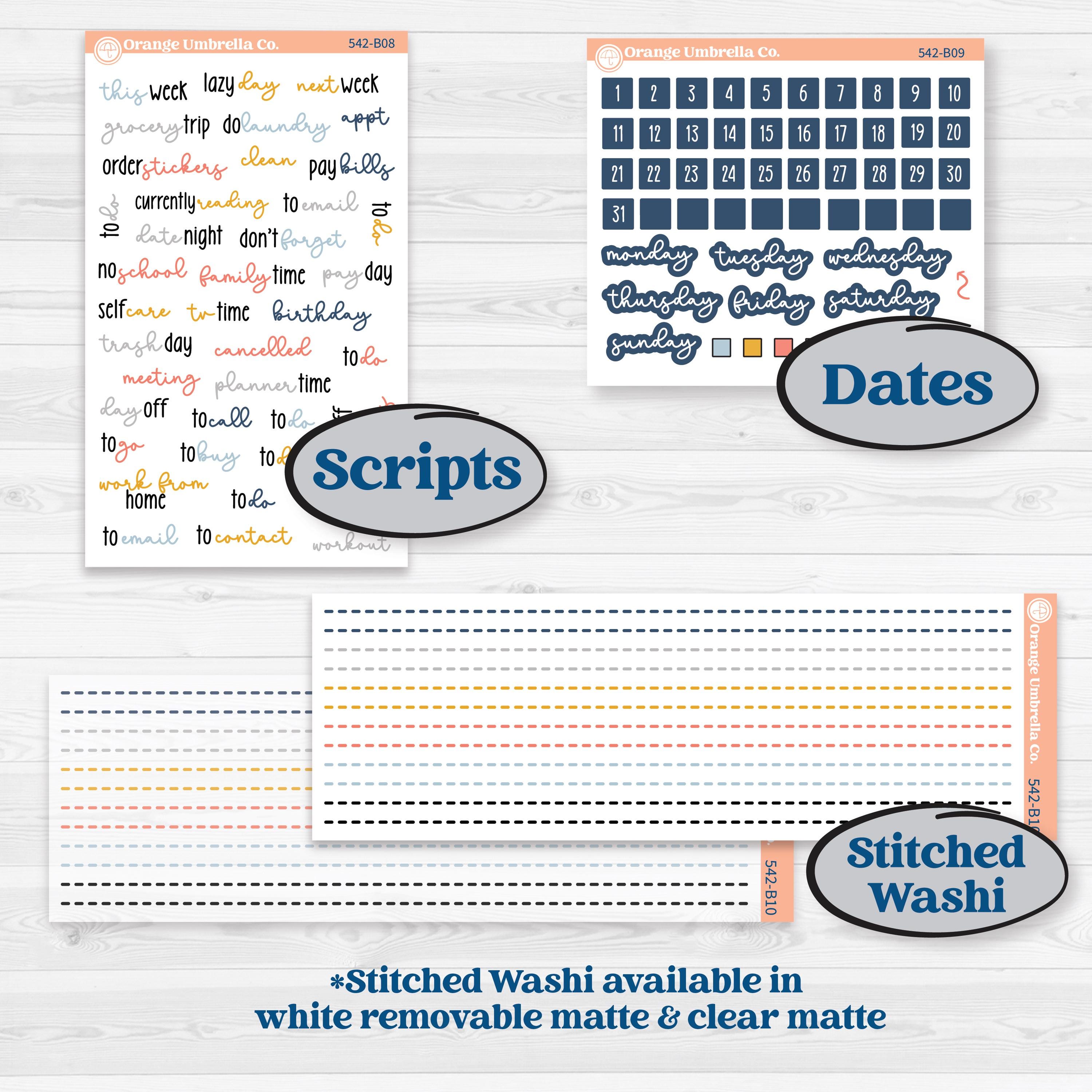 Pet Lover Planner Kit | Weekly Add-On Planner Kit Stickers | Furever Friends | KIT-542-B