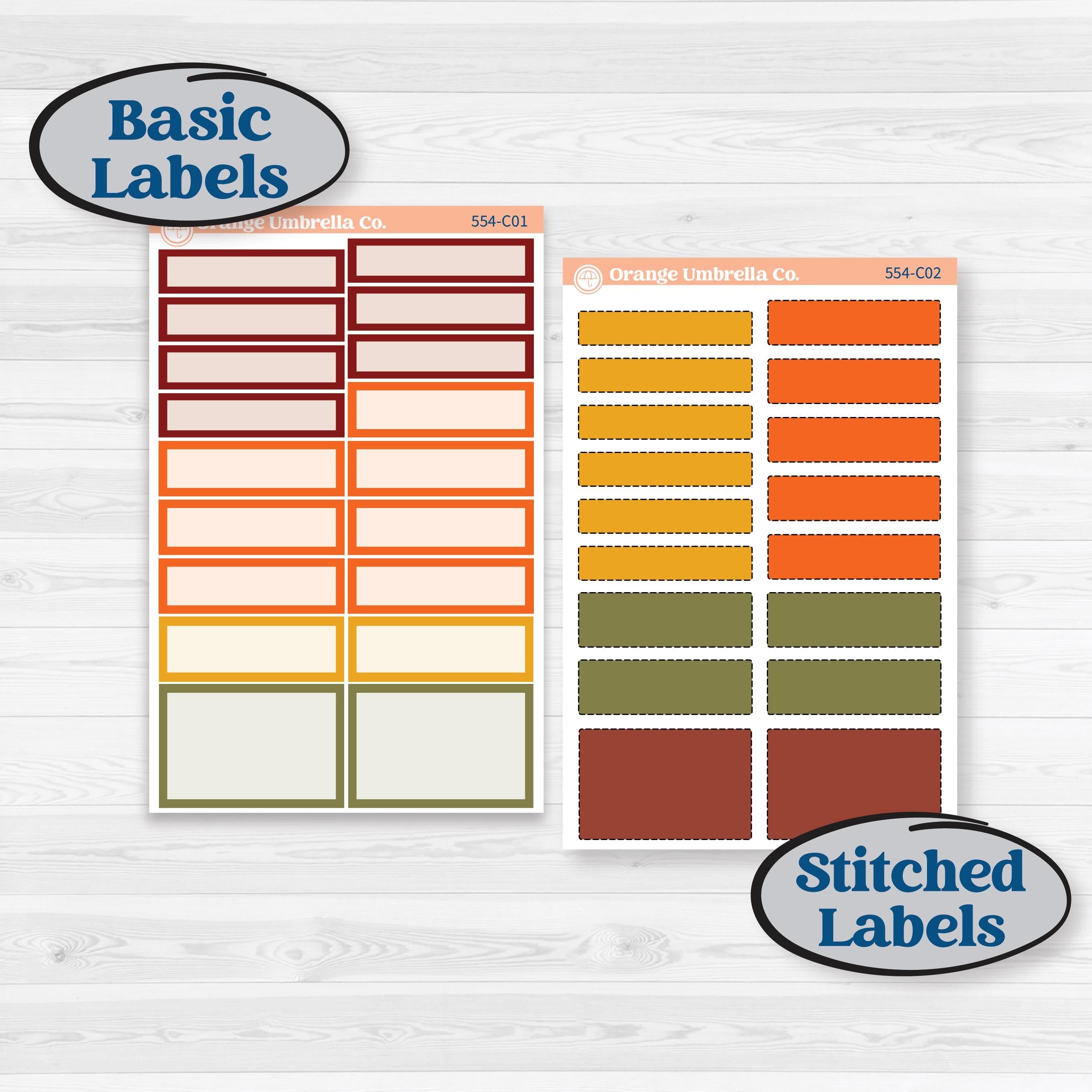 Thanksgiving Planner Kit | Weekly Add-On Labels Planner Kit Stickers | Gather In Gratitude | KIT-554-C