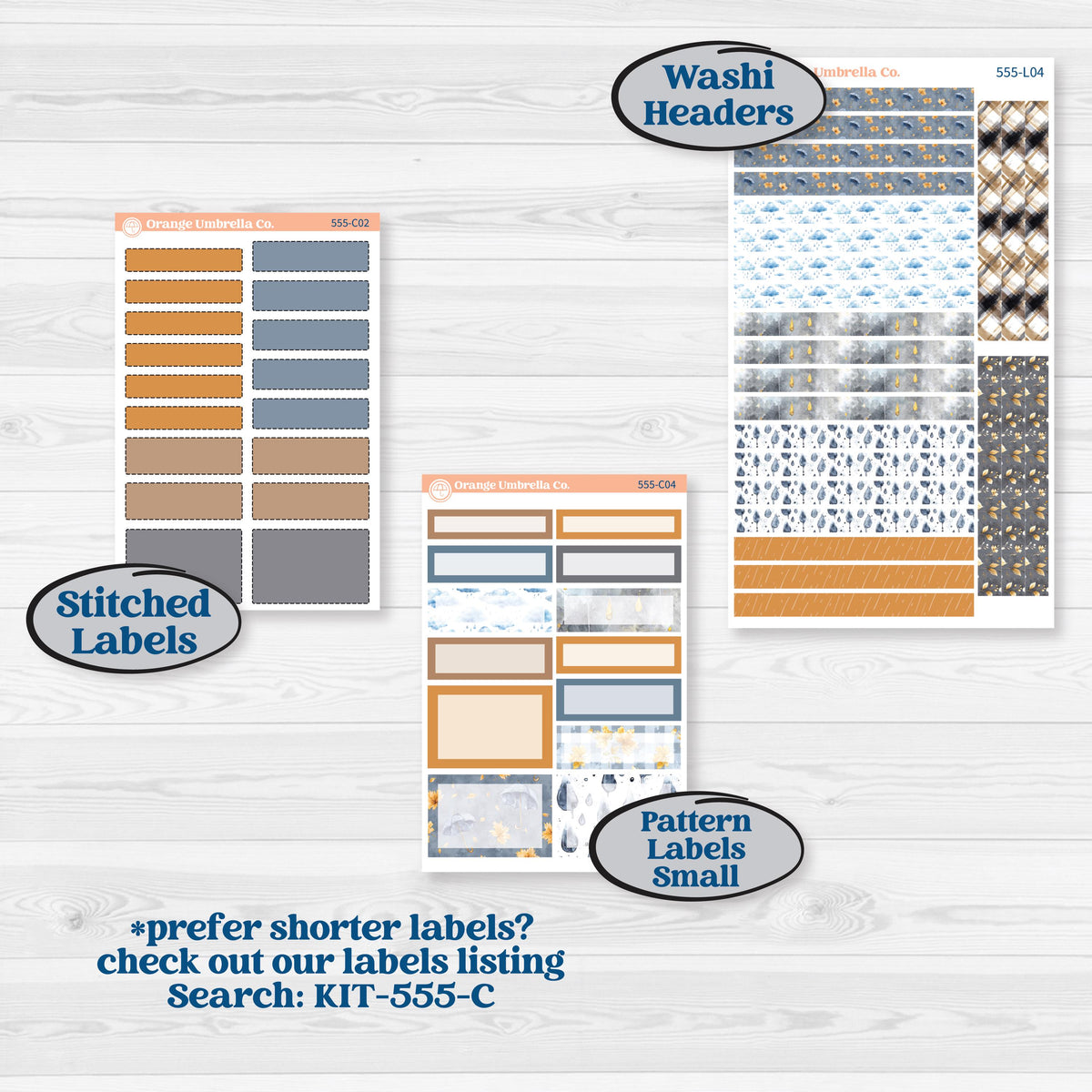Reading Planner Kit | 7x9 Plum Daily Planner Kit Stickers | Reading Weather | KIT-555-L