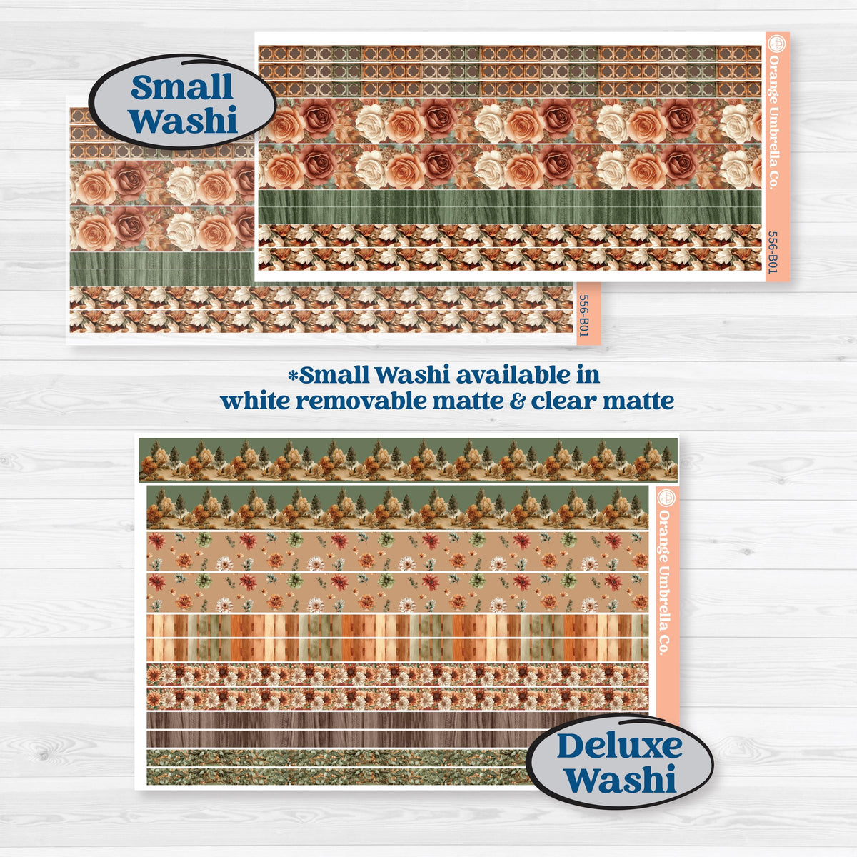 Woodland Animal Kit | Weekly Add-On Planner Kit Stickers | Woodland Zoo | KIT-556-B