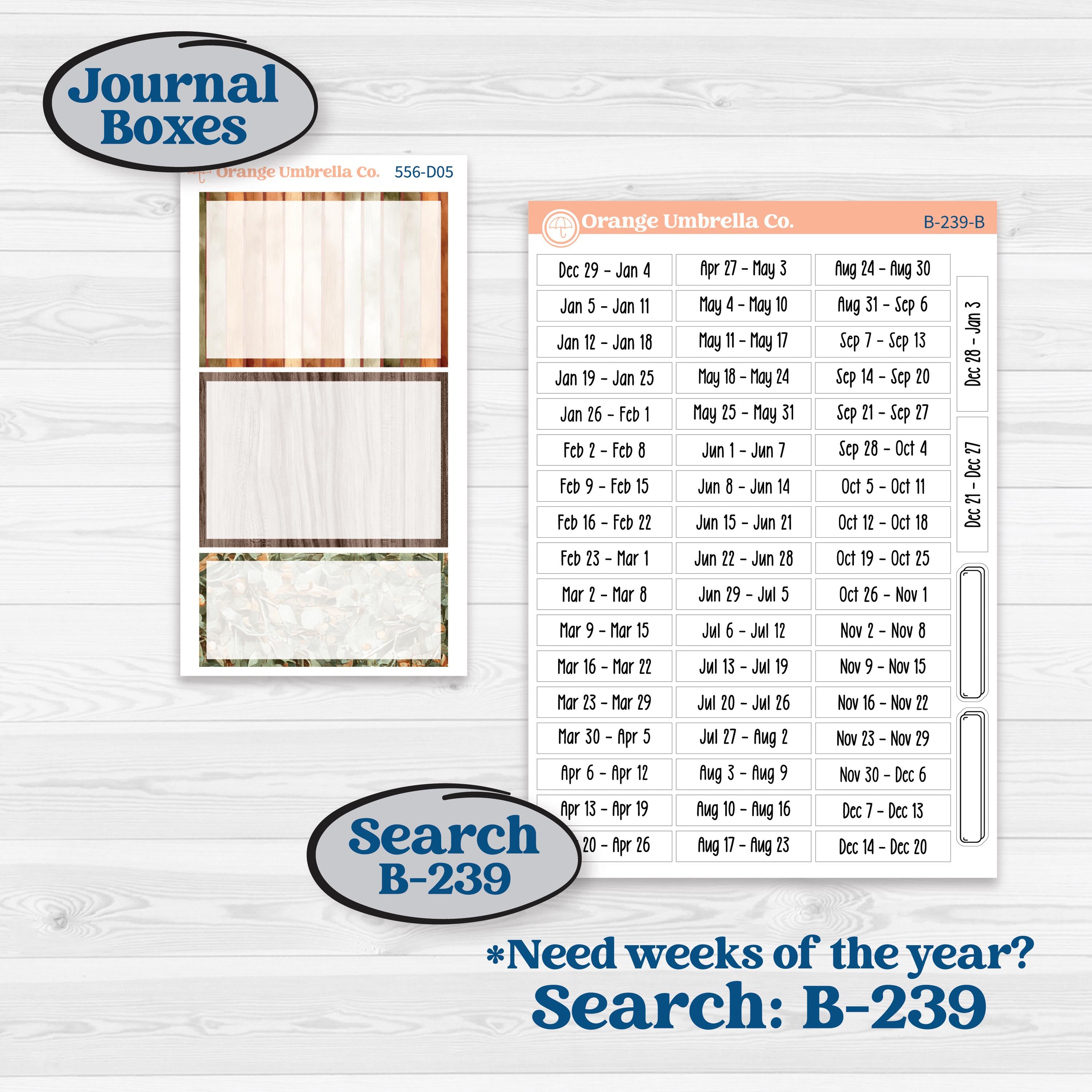 Woodland Animal Kit | Journaling or Scrapbooking Kit | Creative Junk Journal Planner Stickers | Woodland Zoo | KIT-556-D