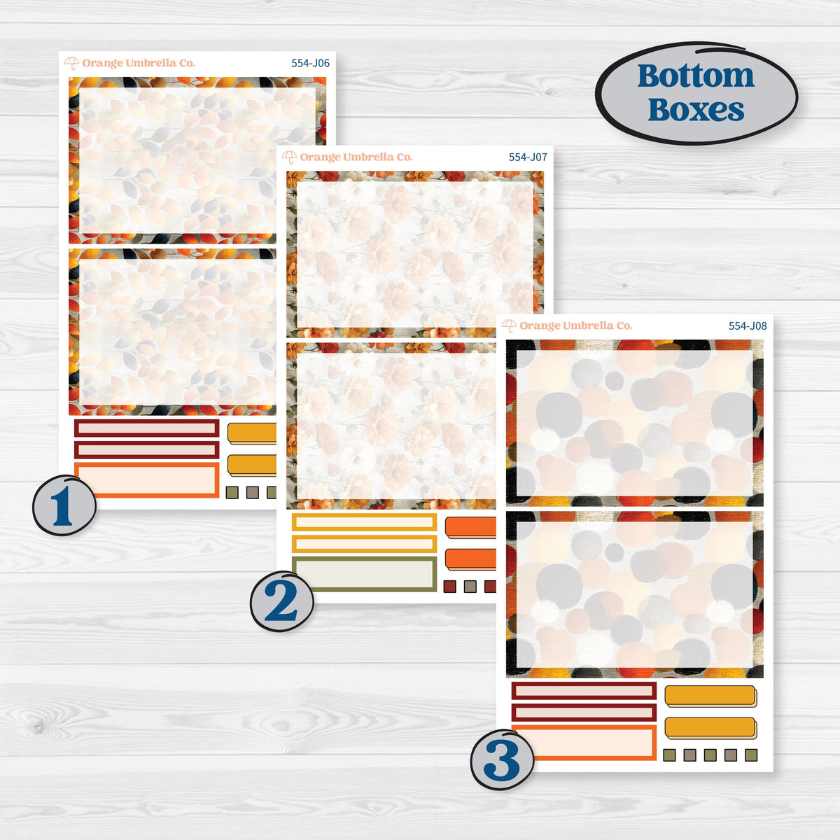 Thanksgiving Planner Kit | A5 Daily Duo Planner Kit Stickers | Gather In Gratitude | KIT-554-J